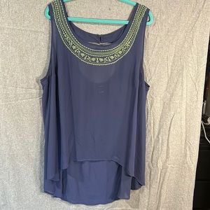 Torrid Sheer High-Low Tank